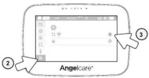 ANGELCARE AC417 - PERDIDA DE CONECTIVIDAD ENTRE LA CAMARA Y LA UNIDAD PARA PADRES - 2