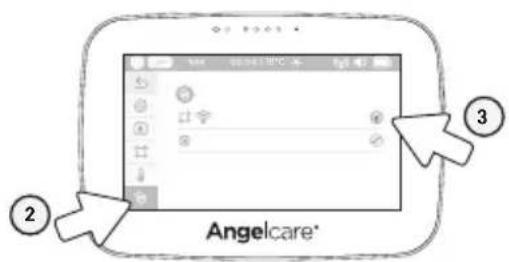 ANGELCARE AC417 - PERTE DE CONNXION ENTRE LE DETECTEUR DE MOUVEMENTS ET LA CAMERA - 2