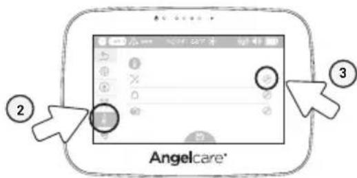 ANGELCARE AC417 - Cómo CABIAR DE FAHRENHEIT A CELSIUS: - 1