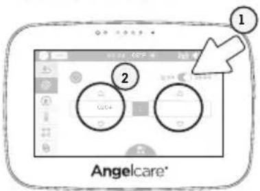 ANGELCARE AC417 - - HOW TO SET THE TIME - 1