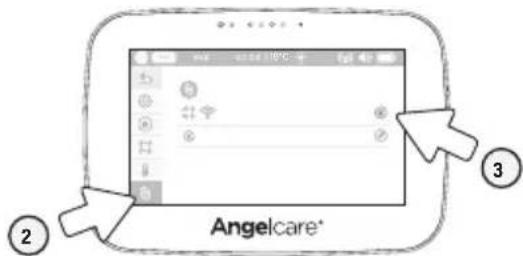 ANGELCARE AC417 - LOSS OF CONNECTIVITY BETWEEN THE SENSOR PAD AND THE CAMERA - 2