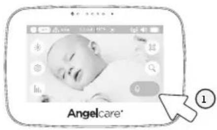 ANGELCARE AC417 - TO ACTIVATE TWO WAY TALK: - 1