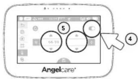 ANGELCARE AC417 - CÓMOCACTIVAR/DESACTIVAR LA ALERTA DE TEMPERATUREA EN LA HABITACION: - 2
