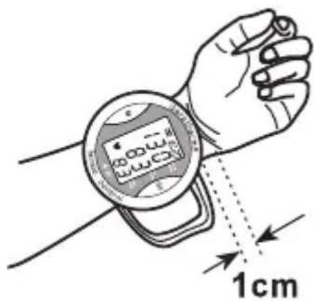 Geratherm Tensio Control GP6220 - Colocacion del manguito de presión - 1