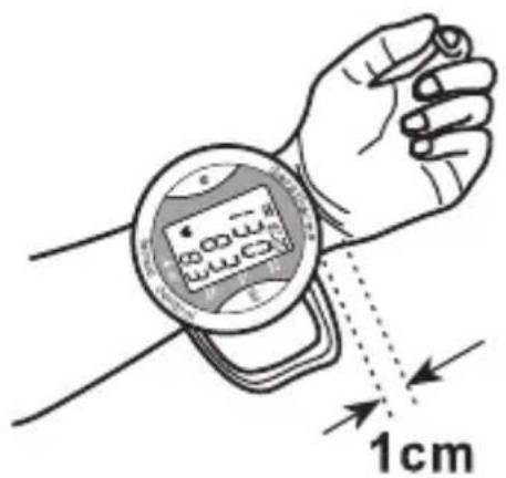 Geratherm Tensio Control GP6220 - Attaching the pressure cuff - 1