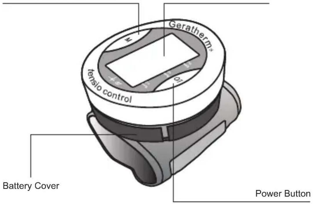 Geratherm Tensio Control GP6220 - ABOUT THE DEVICE - 1