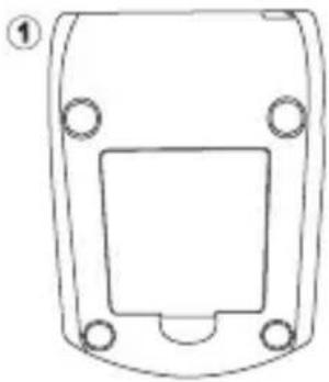 Geratherm Easy Med GT868UF - Colocar/Cambiar las pilas - 1