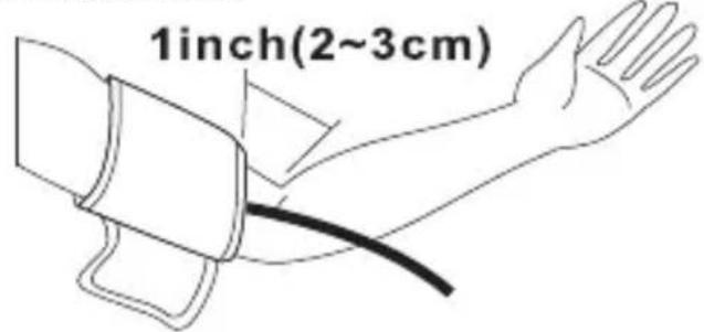 Geratherm Easy Med GT868UF - Anlagen der Druckmanschette - 1