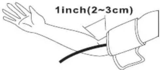 Geratherm Easy Med GT868UF - Anlagen der Druckmanschette - 2
