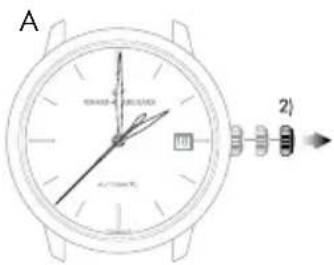 Girard-Perregaux Vintage 1945 2588221423BB4A - Трехпозиционная головка - 3