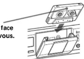 SONY TCRE340 - Lecture d'une cassette - 4
