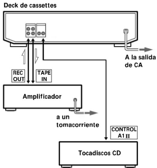 SONY TCRE340 - Conexión a un sistema - 1