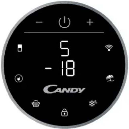 CANDY CMNV 6184X - PYSTYSUUNTAINEN NÄYTTÖ - 2