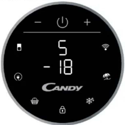 CANDY CMNV 6184X - VERTICAAL DISPLAY - 2