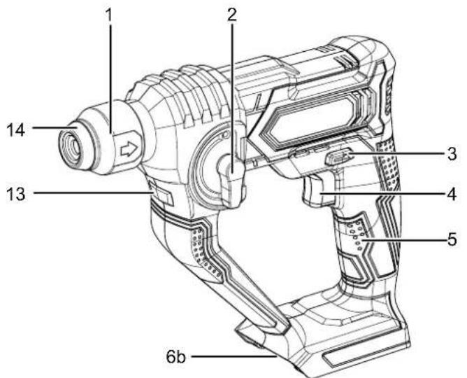 TROTEC PRDS 1020V - Description de l'appareil - 1