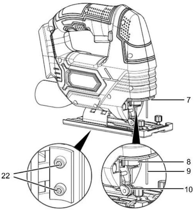 TROTEC PJSS 1120V - Description de l'appareil - 2