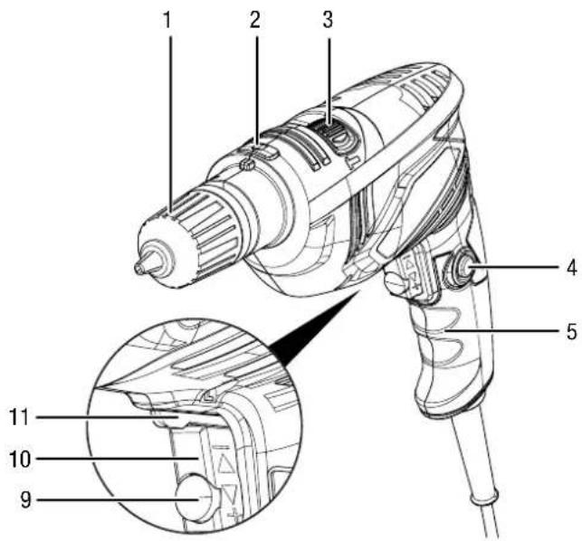 TROTEC PHDS 10230V - RepresentatiedeI'appareil - 1
