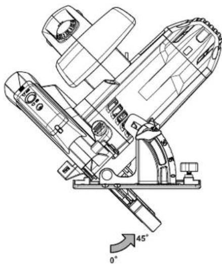 TROTEC PCSS 101400 - Réglage de l'angle de coupe - 1