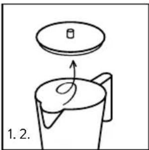 Springlane Mia - Scaldare il latte e preparare la schiuma - 1