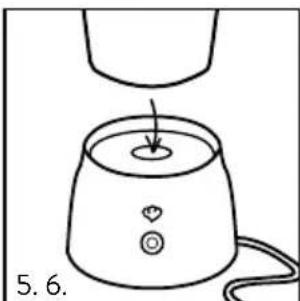 Springlane Mia - Scaldare il latte e preparare la schiuma - 5