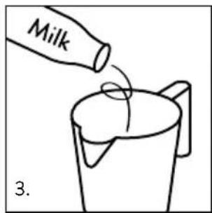 Springlane Mia - Calendar la leche y preparar la espuma - 3