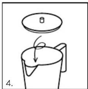 Springlane Mia - Faire chauffer le lait et préparer une mousse de lait - 4