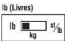 TANITA InnerScan BC534 - COMMUTATION DU MODE POIDS - 1