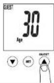 TANITA InnerScan BC534 - PROGRAMMATION DU MODE INVITÉ - 1