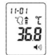 SANITAS SFT 77 - Kuno temperaturos matavimas kaktos srityje Nuoroda - 2