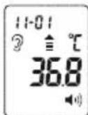SANITAS SFT 77 - Padetis matuojant mazy vaiku temperatura Kai mazam vaikui nera vieneriu metu - 3
