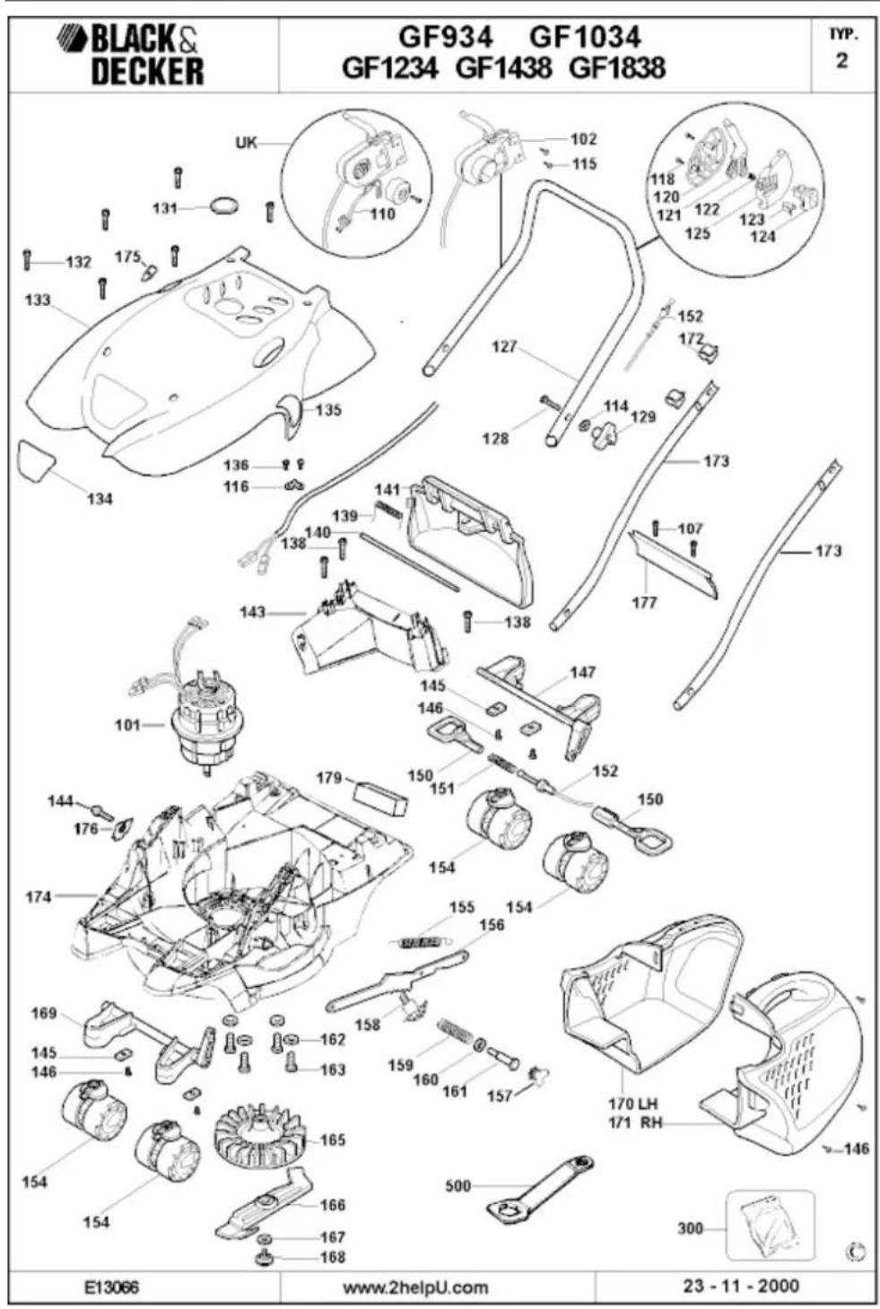 BLACK & DECKER GF1838 - Grattis! - 1