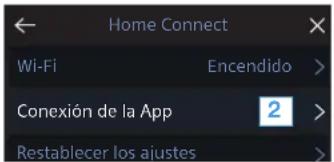 SIEMENS CI18WP03 - Paso 3: conectar el frigorífico a la aplicación Home Connect - 1