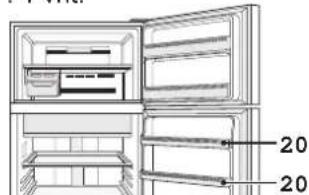SHARP SJXP680GBK - Ovladaci panel (SJ-XP680G, SJ-XP700G) - 2