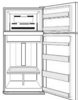 SHARP SJXP680GBK - Pries pradedant saldytuva eksploatuoti - 9