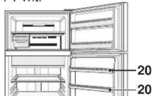 SHARP SJXE700MBE - Ovladaci panel (SJ-XP680G, SJ-XP700G) - 2