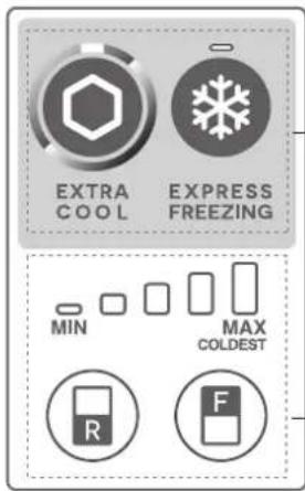 SHARP SJXE680MBK - Panel sterujący (SJ-XE680M, SJ-XE700M) - 1