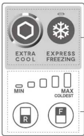 SHARP SJXE680MBK - Juhtpaneel (SJ-XE680M, SJ-XE700M) - 1