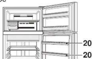 SHARP SJXE680MBE - Before using your refrigerator - 6