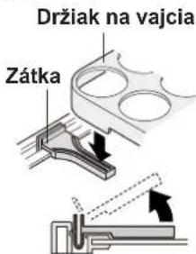 Držiak na vajcia Zátka