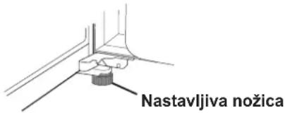 Nastavljiva nožica