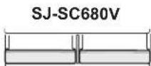 SHARP SJSC680VBE - MARKUS - 5