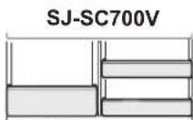 SHARP SJSC680VBE - pykTB - 2