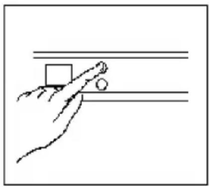 SHARP SJS2212E2W - Modustaste - 1