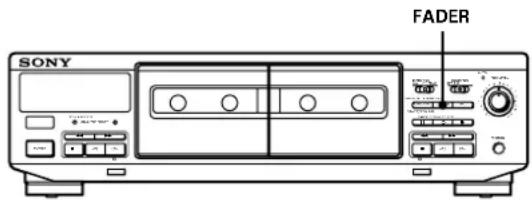 SONY TCWR661 - Fading In and Out (Fader) - 1