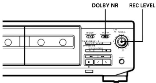 SONY TCWR661 - Use these switches (controls) to perform additional operations - 1