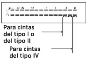 SONY TCWR661 - Para ajustar manualmente el nivel de la grabación - 1