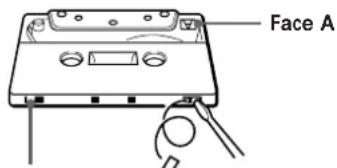 SONY TCWR661 - Remarques sur les cassettes - 1