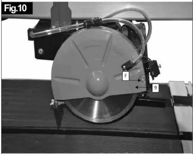 SCHEPPACH FS3600 - Coupe longitudinala à 45^ (Fig.9) - 1