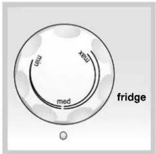 INDESIT TN 5 FNF (TK) - Regulación de la temperatura - 1