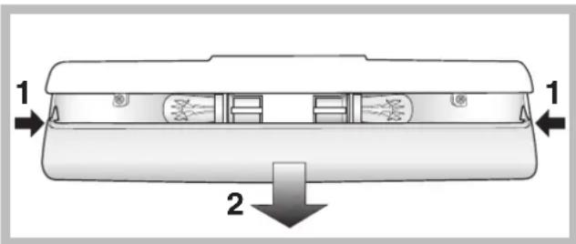 INDESIT BIAA 13 F K - Substituição da lampada - 1